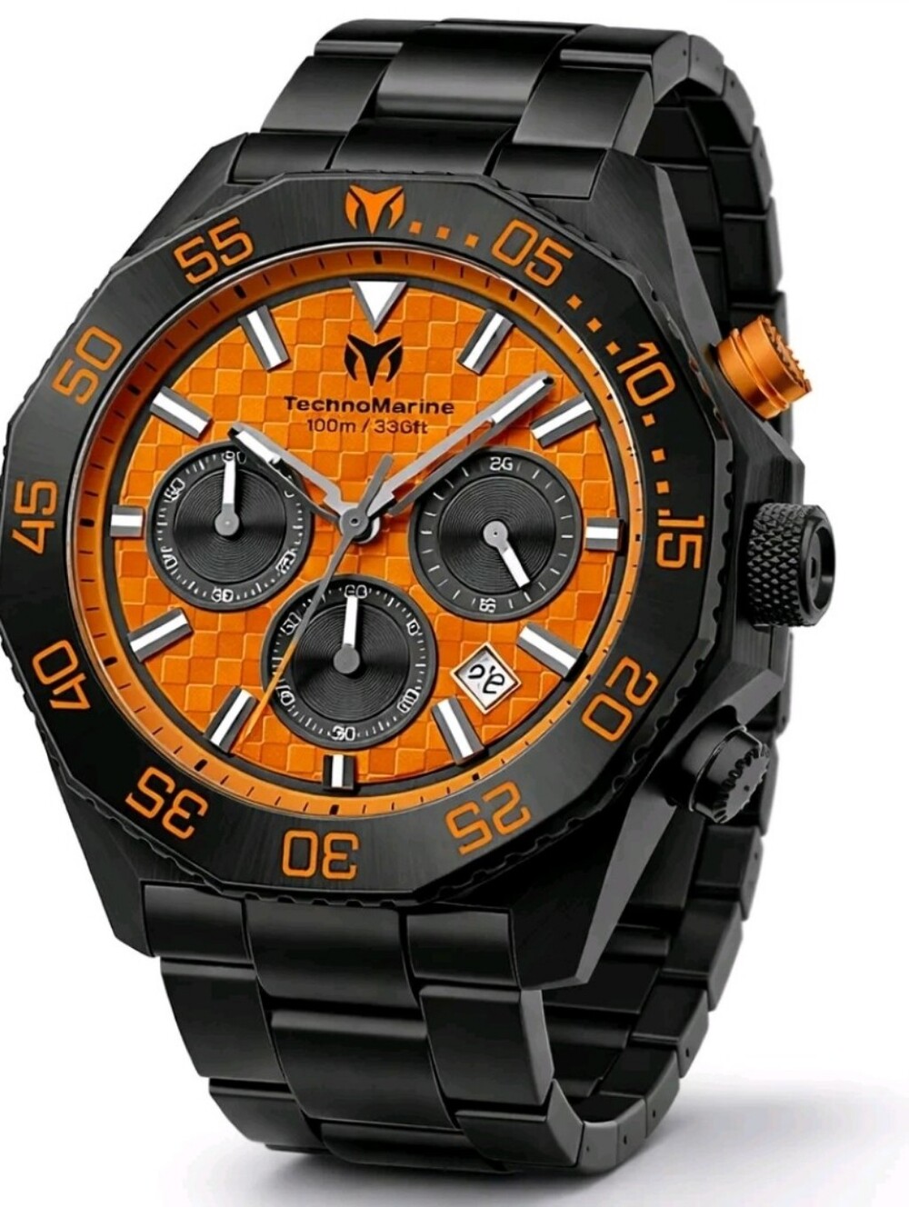 TechnoMarine Racing Legends Racing Legends Men's Watch - 44.2mm. Black TM-52502